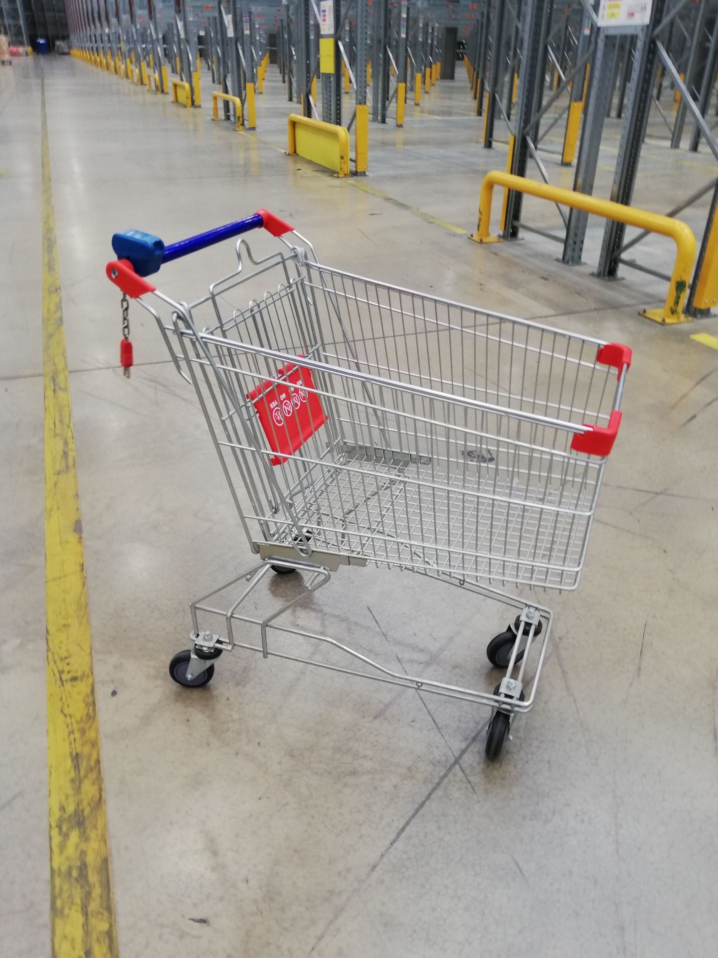 Approx 120 x Zinc Mesh Shopping Trollies (New)