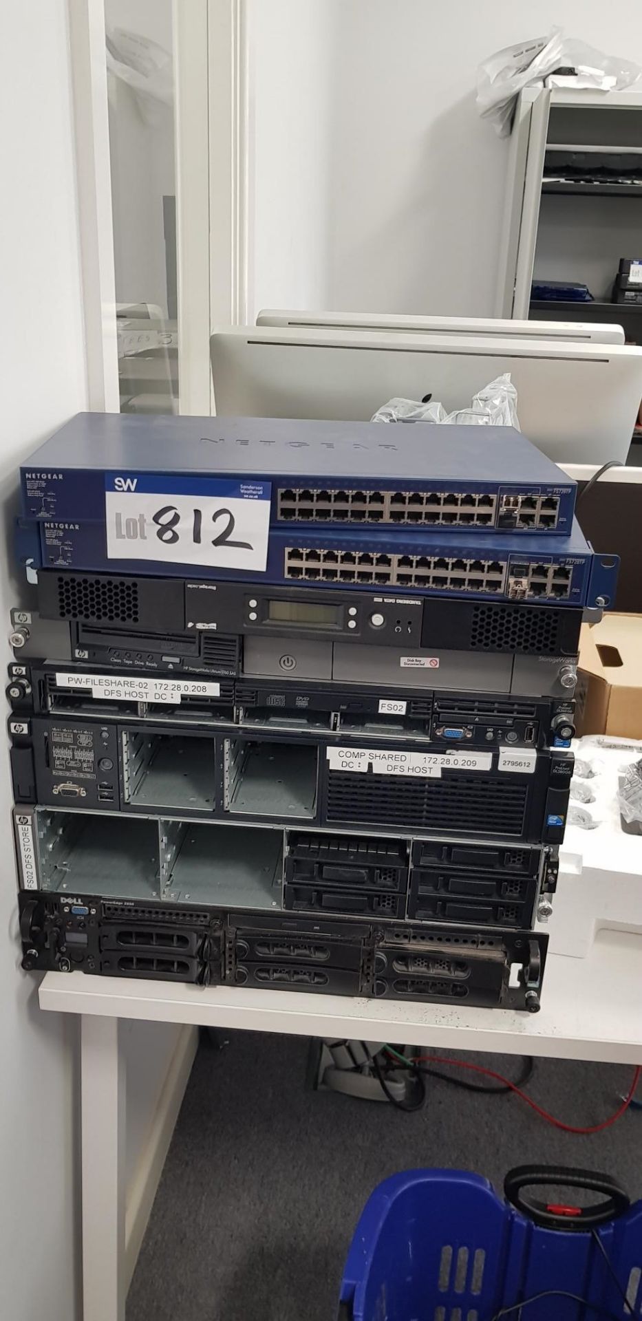 Assorted Server Equipment, in 1 stack