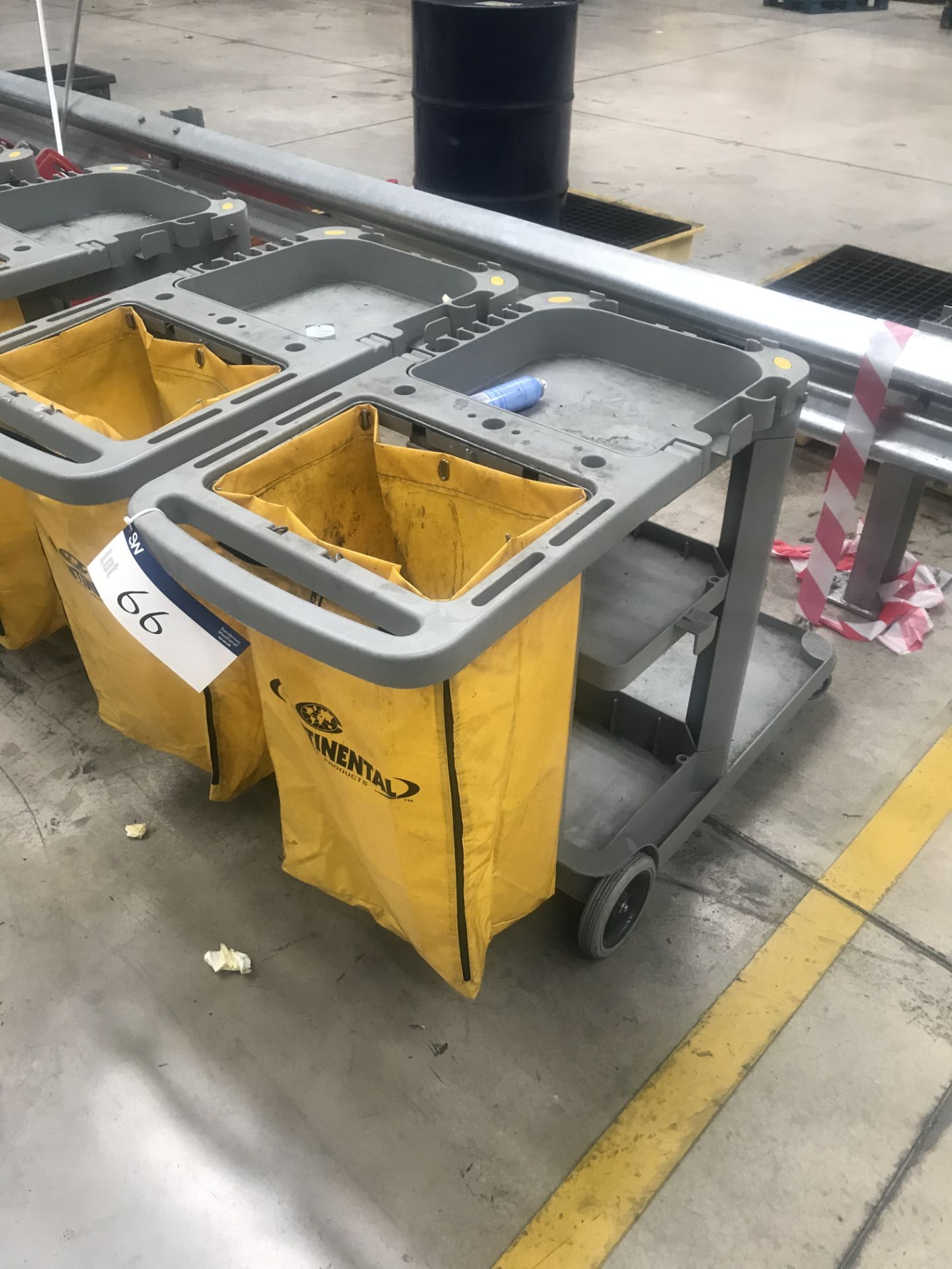 Continental Commercial Products Cleaners Trolley