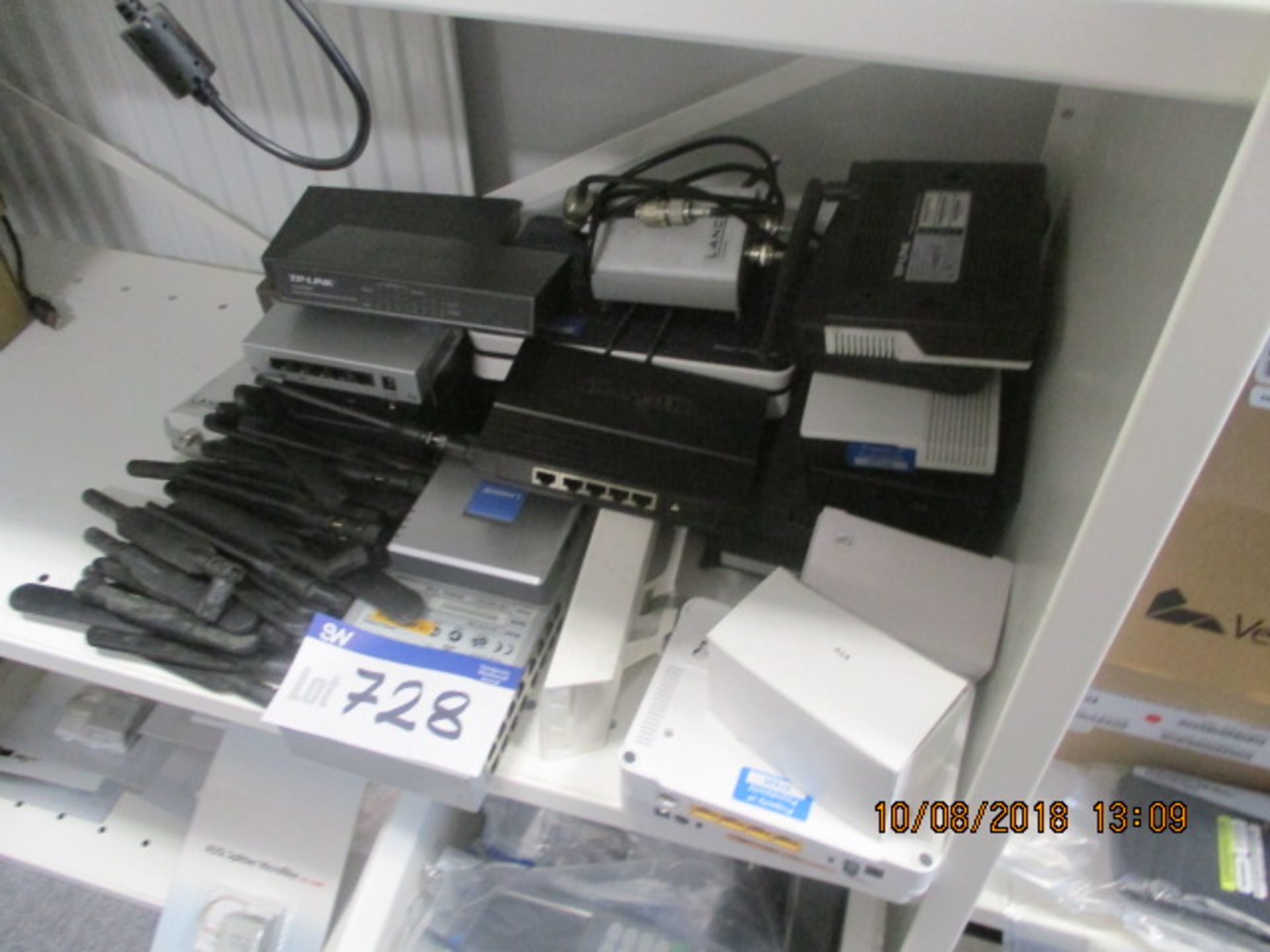 Assorted Switches and Routers, as set out on shelf - Image 2 of 2
