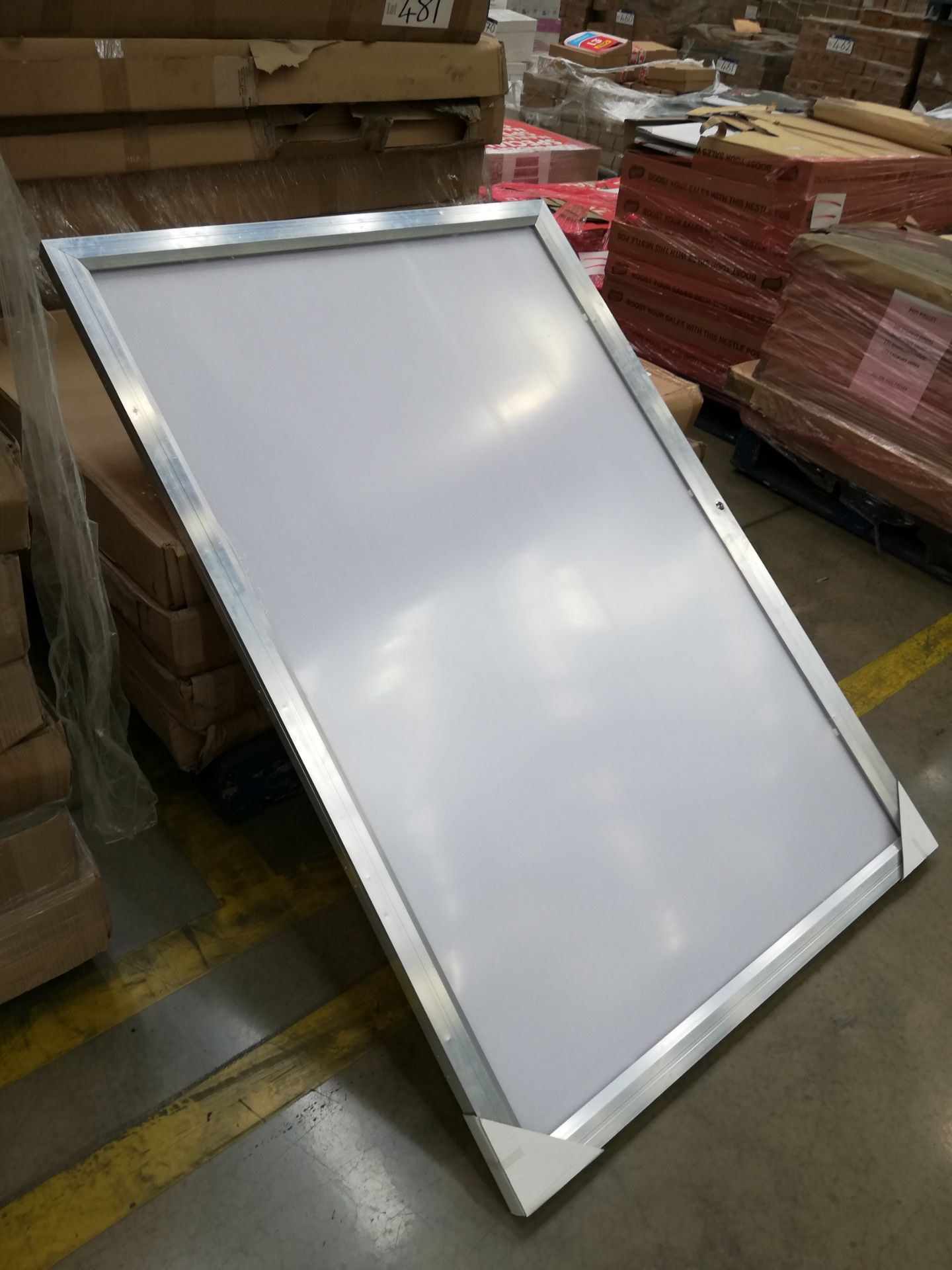 60 x Silver Anodised Aluminium Frame, 132.5 x 97.5 - Bild 2 aus 4