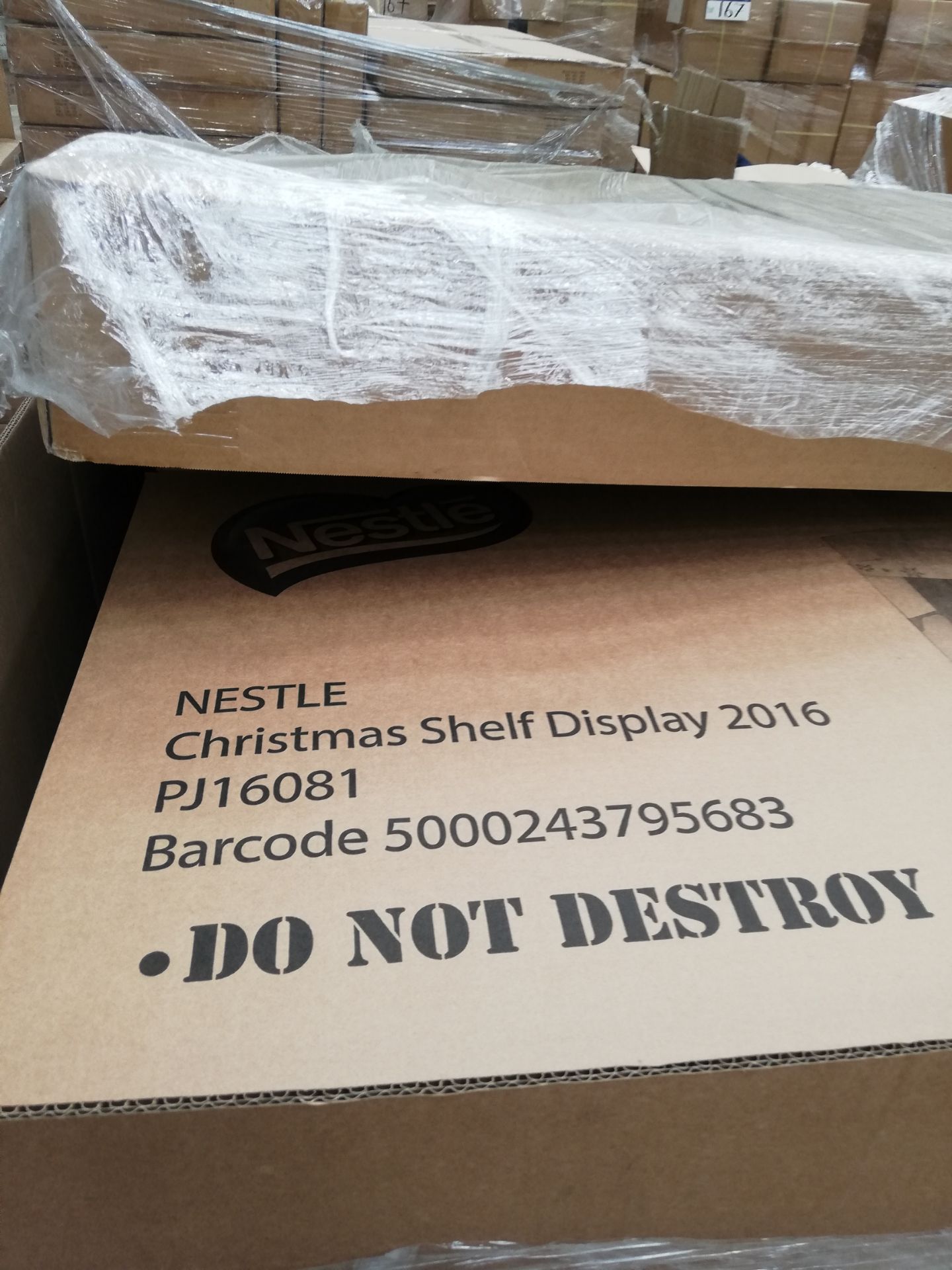 20 x Nestle Christmas Shelf Displays (Boxed) - Image 2 of 3