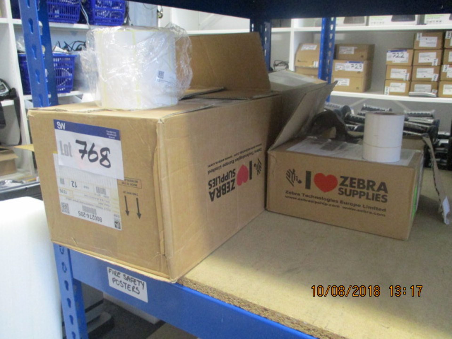 Quantity of Zebra Labels, as set out in 2 boxes - Image 2 of 2