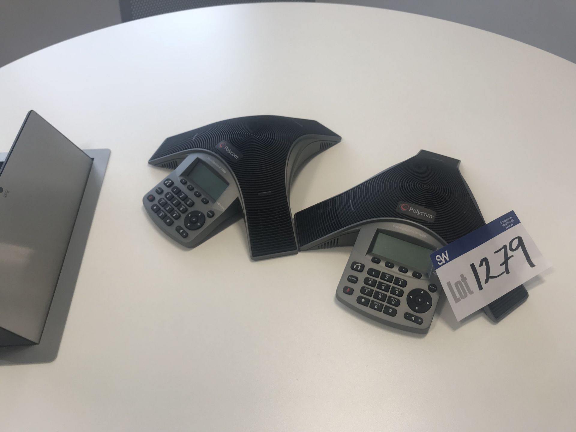 2 x Polycon SoundStation IP5000 Conference Phones