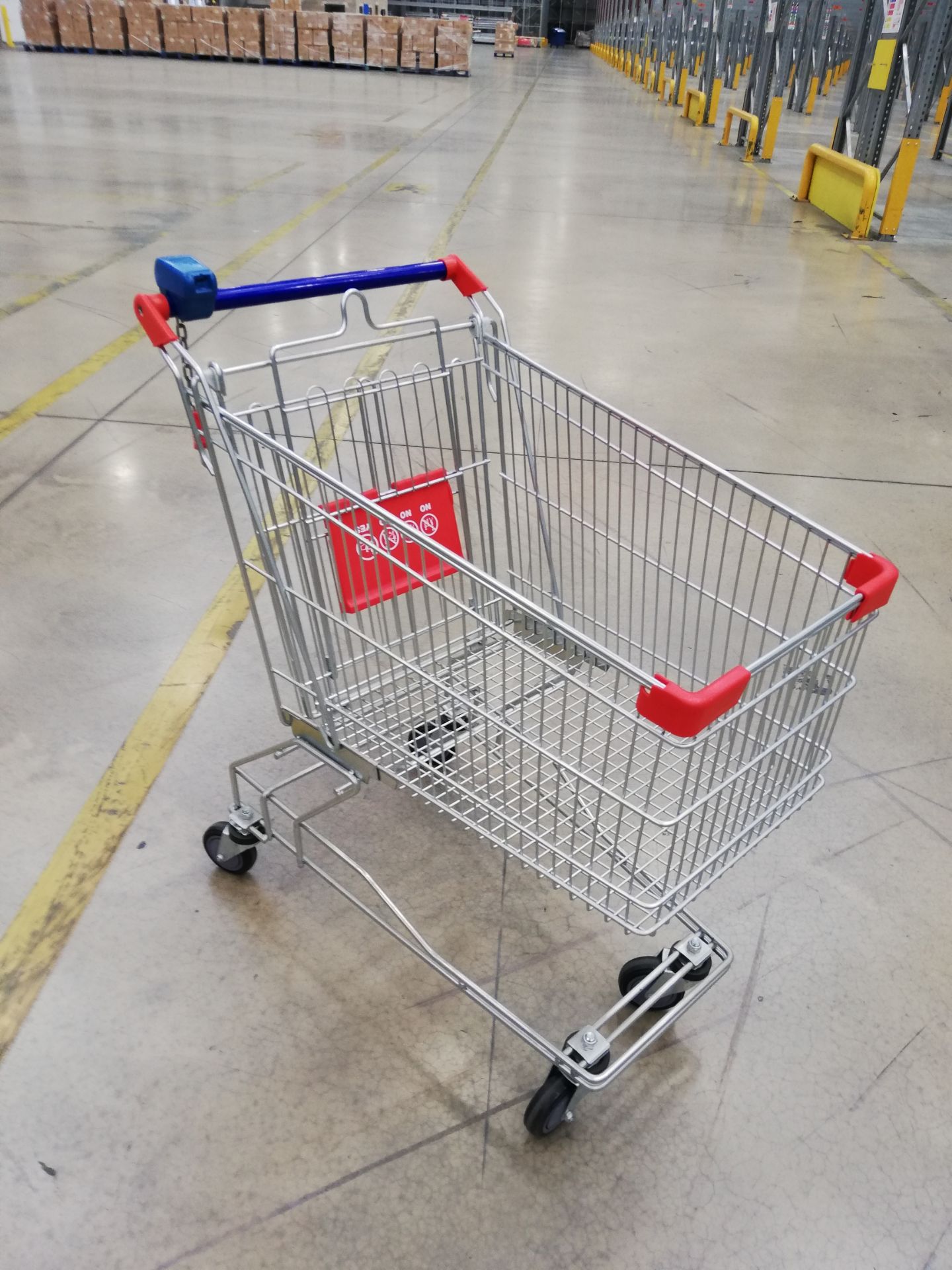 Approx 120 x Zinc Mesh Shopping Trollies (New)