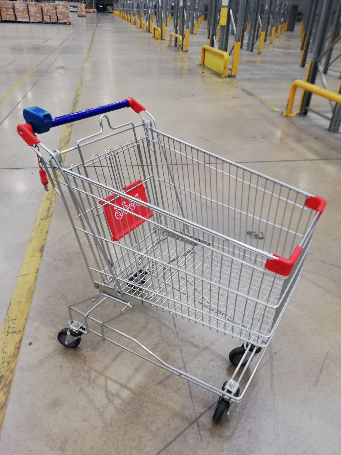 Approx 120 x Zinc Mesh Shopping Trollies (New)