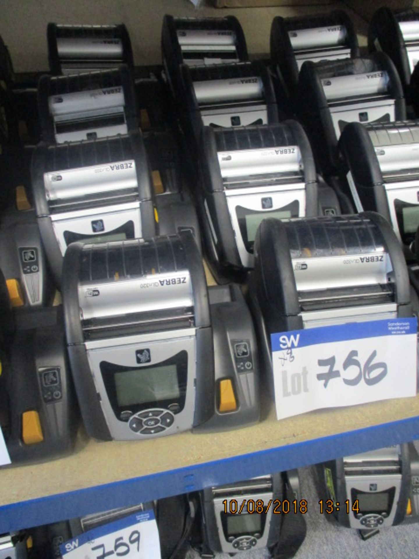 8 x Zebra QLn320 Label Printers