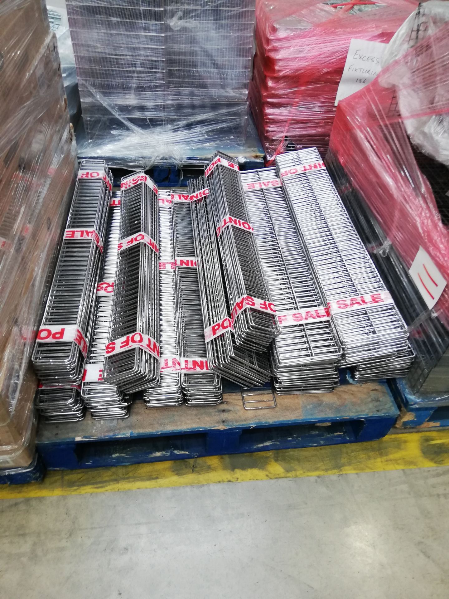 Quantity of Wire Shelf Dividers on 4 pallets - Image 2 of 5