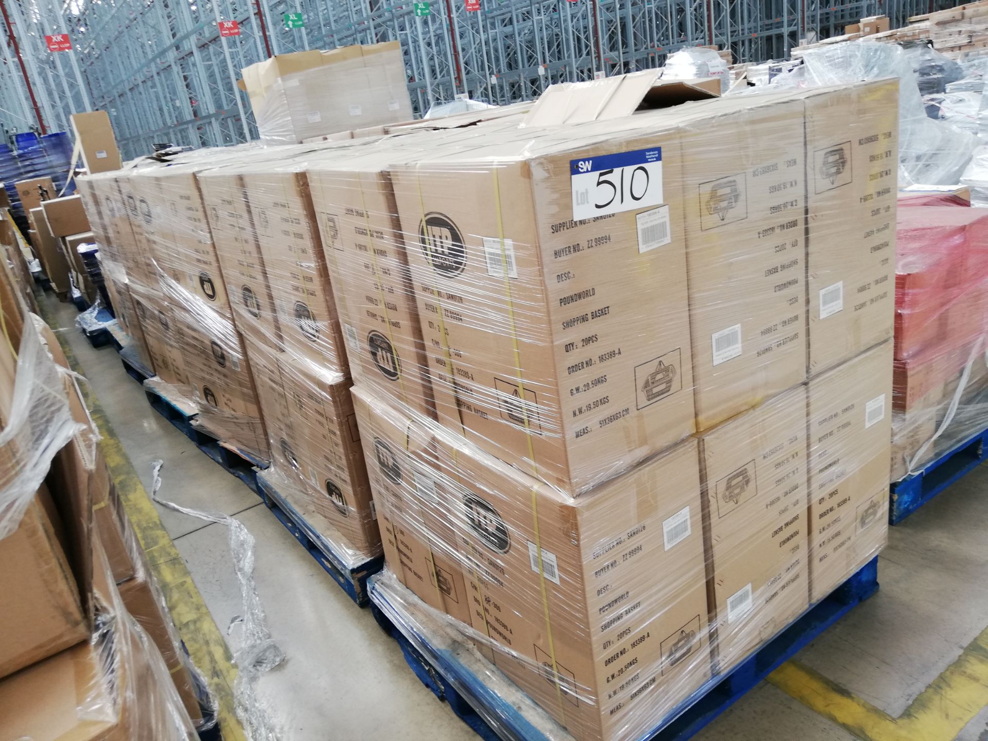 1,320 x ITP Poundworld Shopping Baskets (Boxed) on - Image 2 of 2