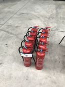 10 x 6ltr Water Fire Extinguishers