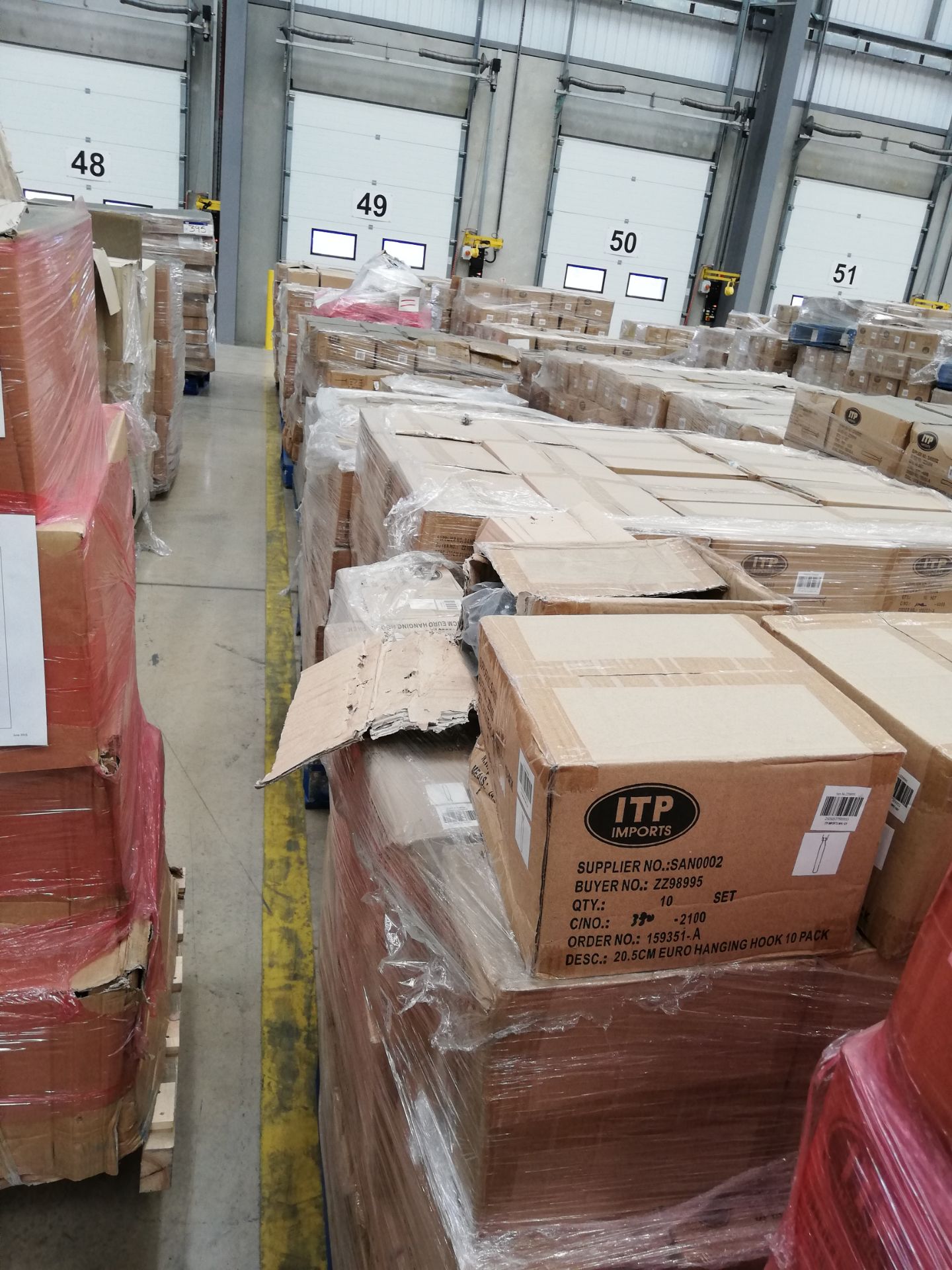 390 x Boxes of ITP 10 Set 30cm Euro Hanging Hooks, - Image 2 of 3