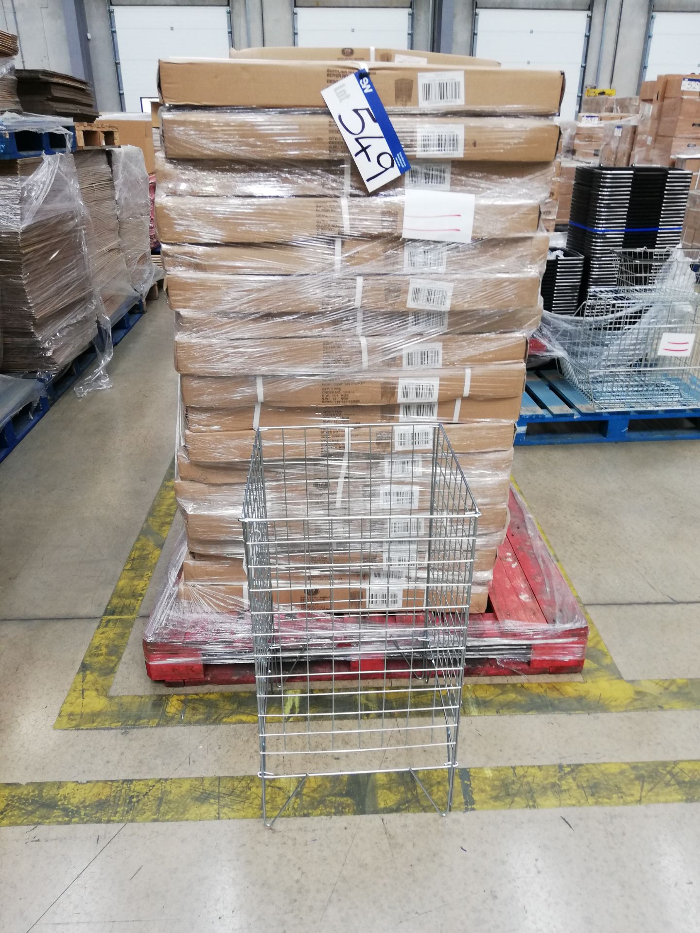 663 x Boxes of Wire Mesh Dump Bin Baskets (Boxed)