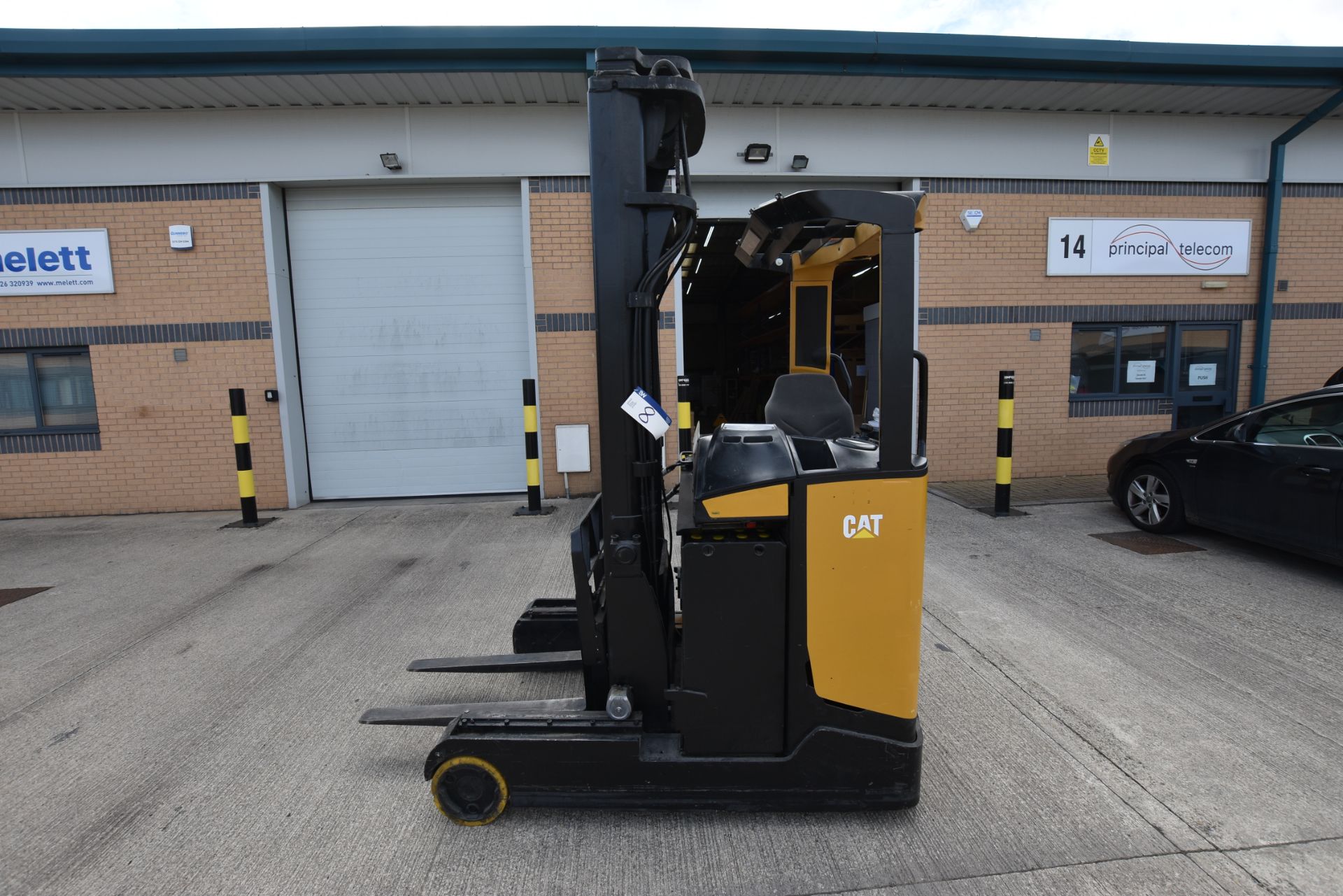 Caterpillar NR20NH 2000kg cap. Electric Reach Truck, serial no. 8NN800 41, year of manufacture 2007, - Image 2 of 6