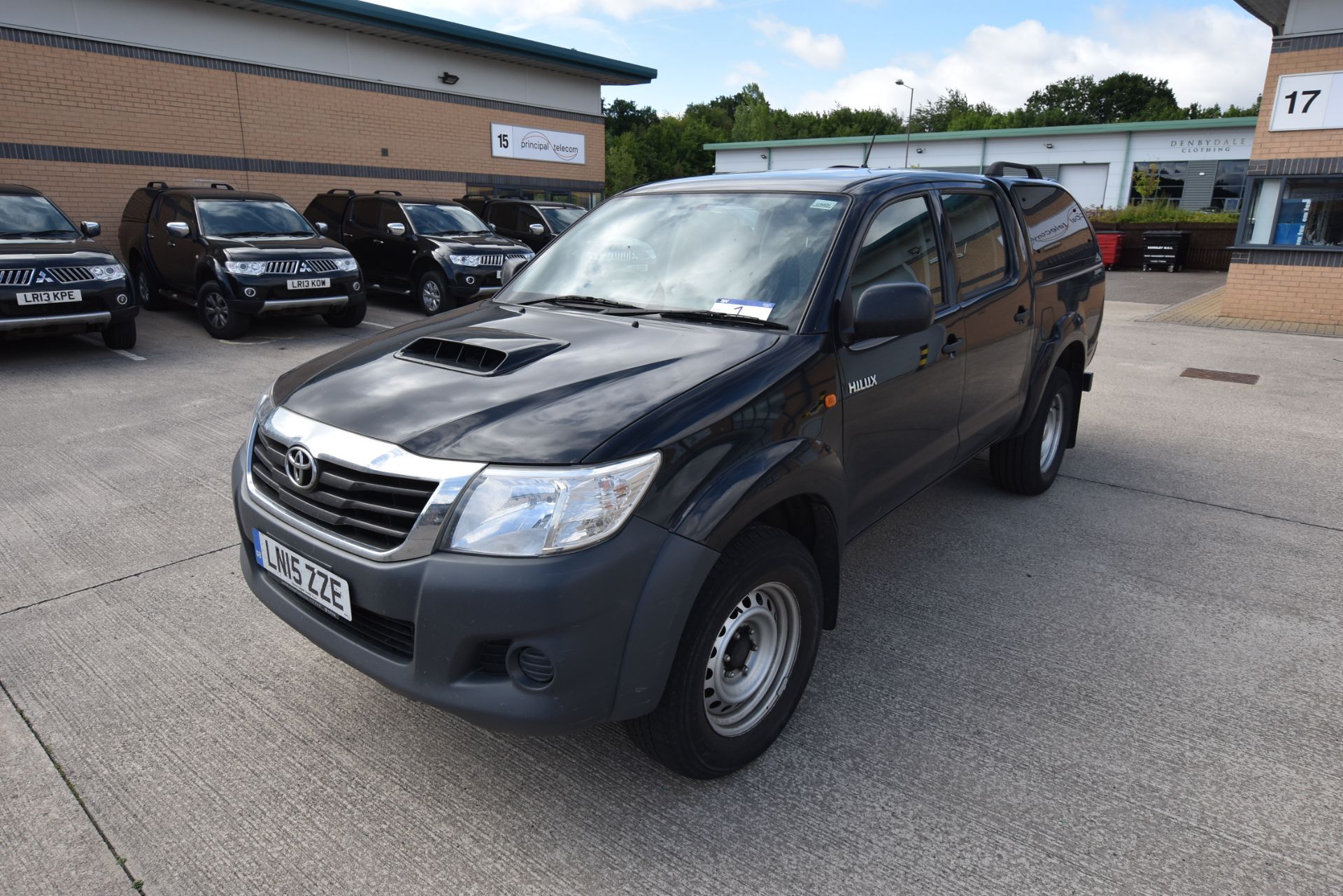 Toyota Hilux Active D-4D 144 Double Cab 4x4 Pick Up, registration no. LN15 ZZE, date first