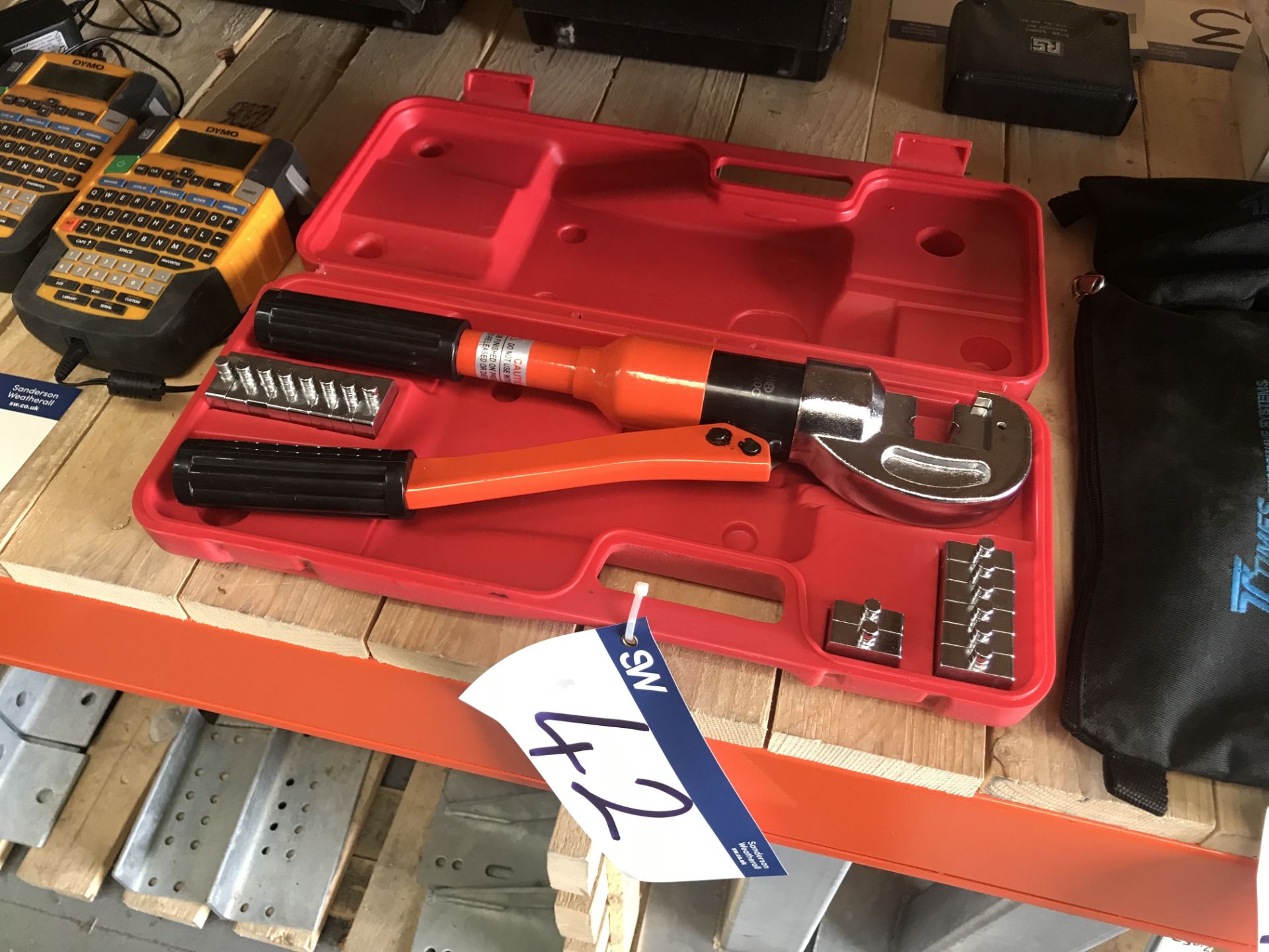 Techni YCP-120C Heavy Duty Crimping Tool, with case