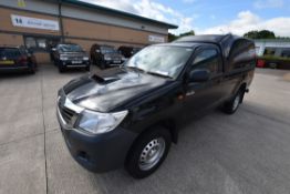 Toyota Hilux Active D-4D 144 Single Cab 4x4 Pick Up, registration no. LL15 JVC, date first