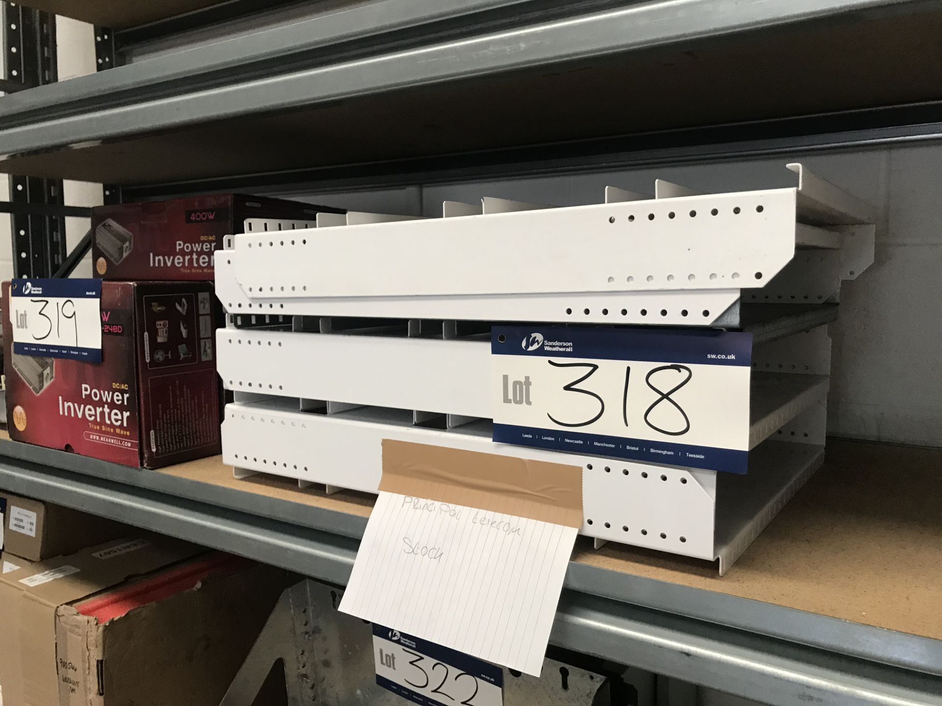 Approx. 7 Rack Shelves