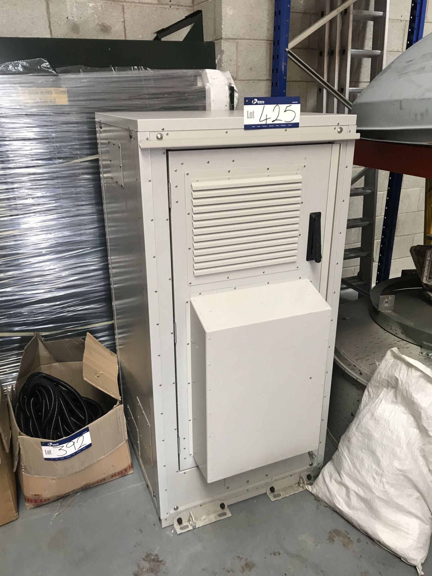 Heavy Duty External Communications and Radio Cabinet (1.65m x 0.76m x 0.8m approx.)