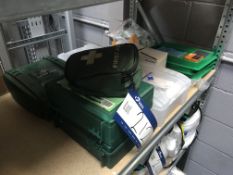 Quantity of First Aid Equipment, as set out on shelf