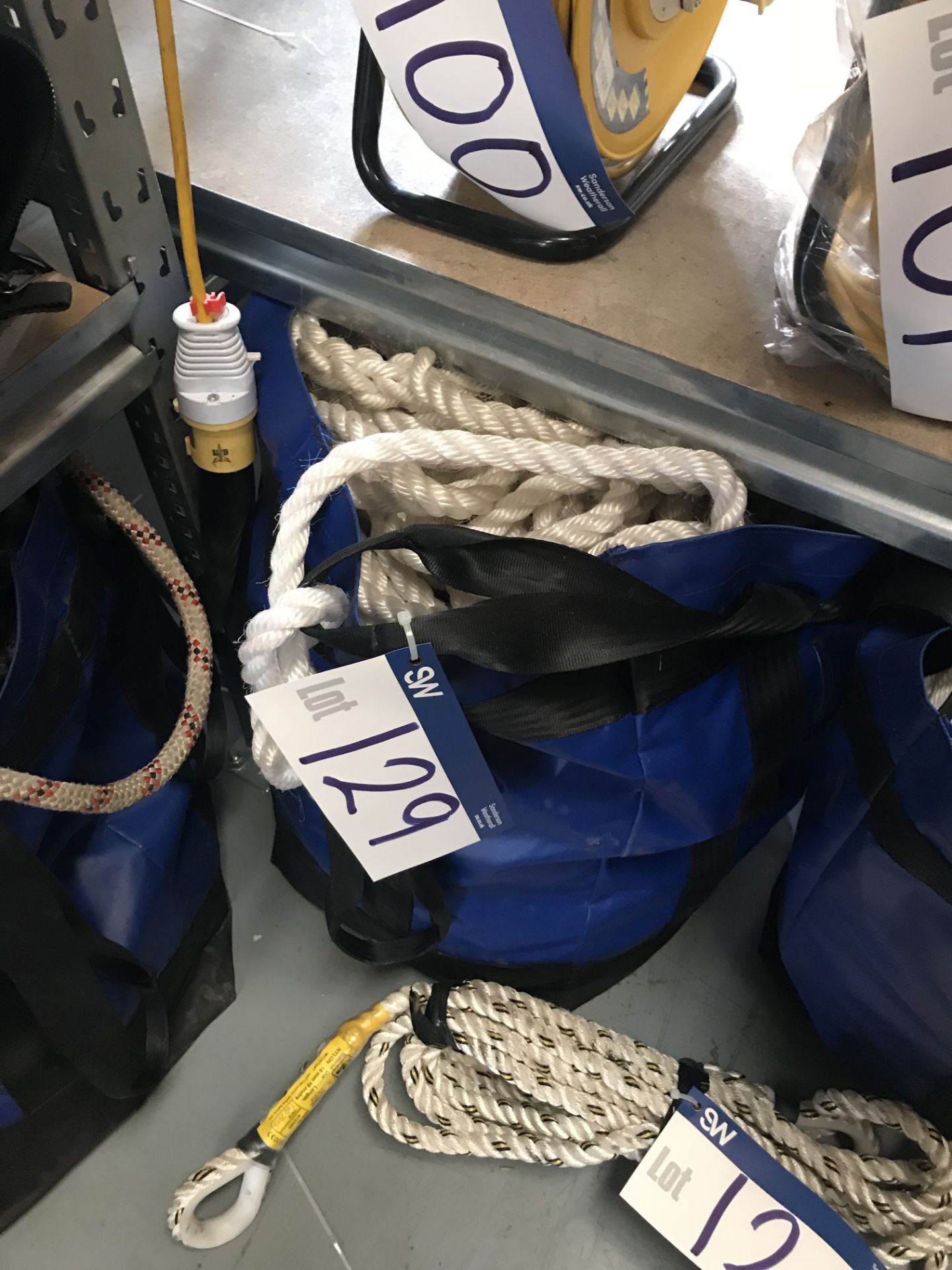 Quantity of Safety Rope, in bag