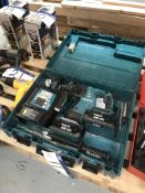 Makita BHR292 36V Cordless SDS Drill, c/w battery charger, spare battery and case