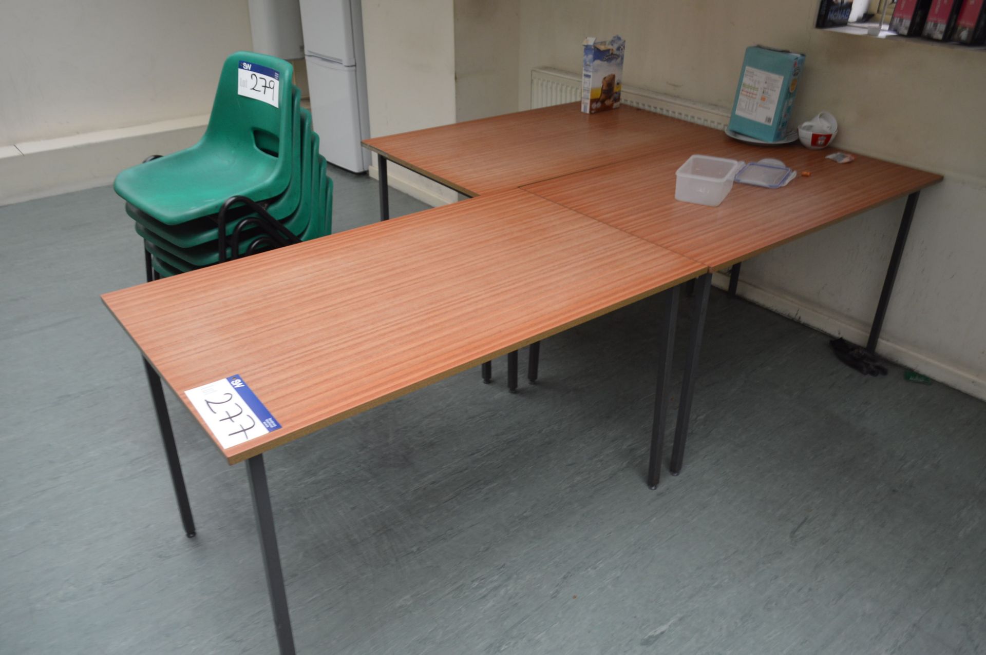 Three Canteen Tables