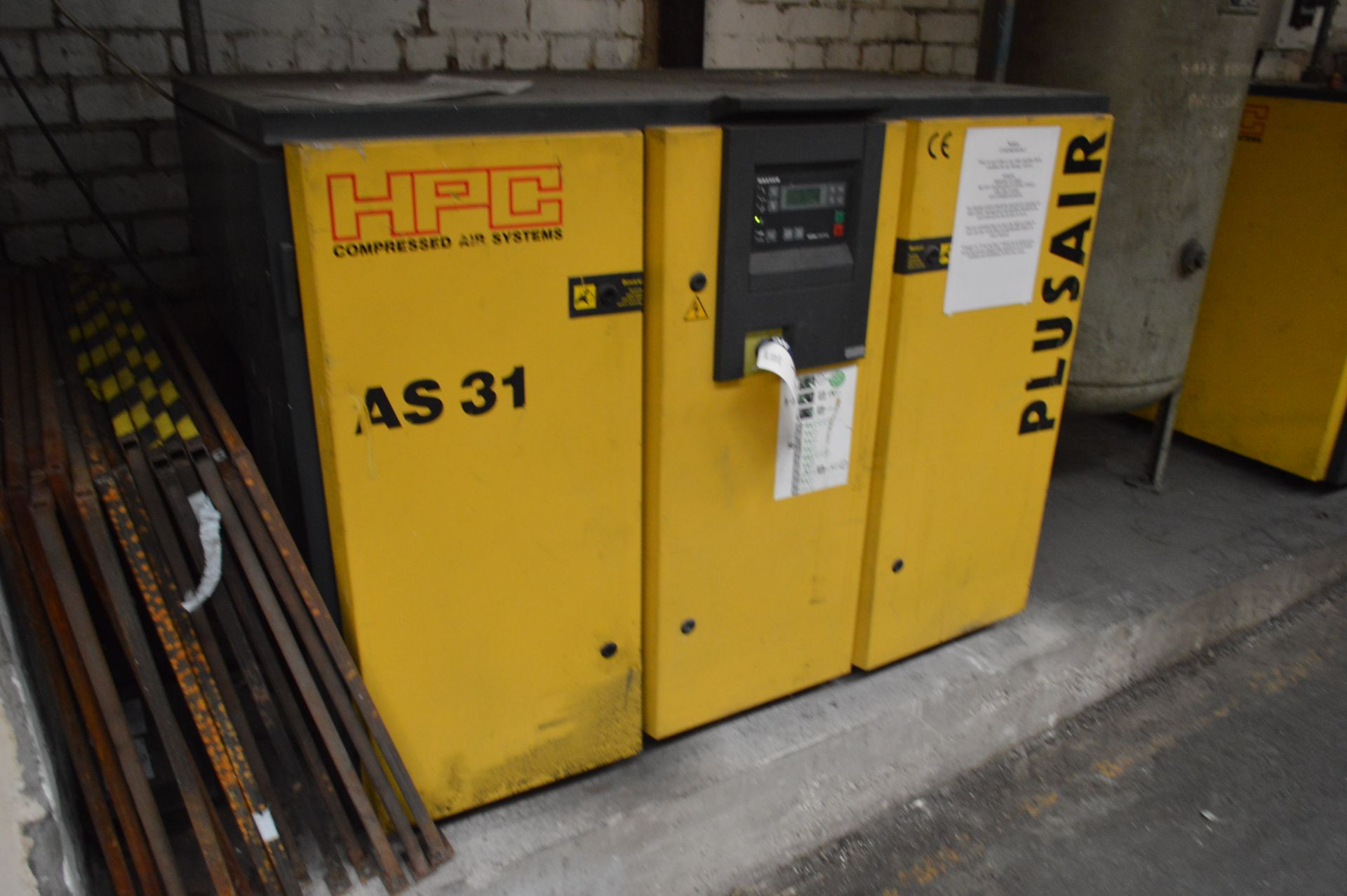 HPC AS31 Package Air Compressor, 21,282 hours (at - Image 2 of 2