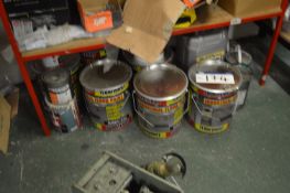 Assorted Industrial Floor Paints, as set out on fl