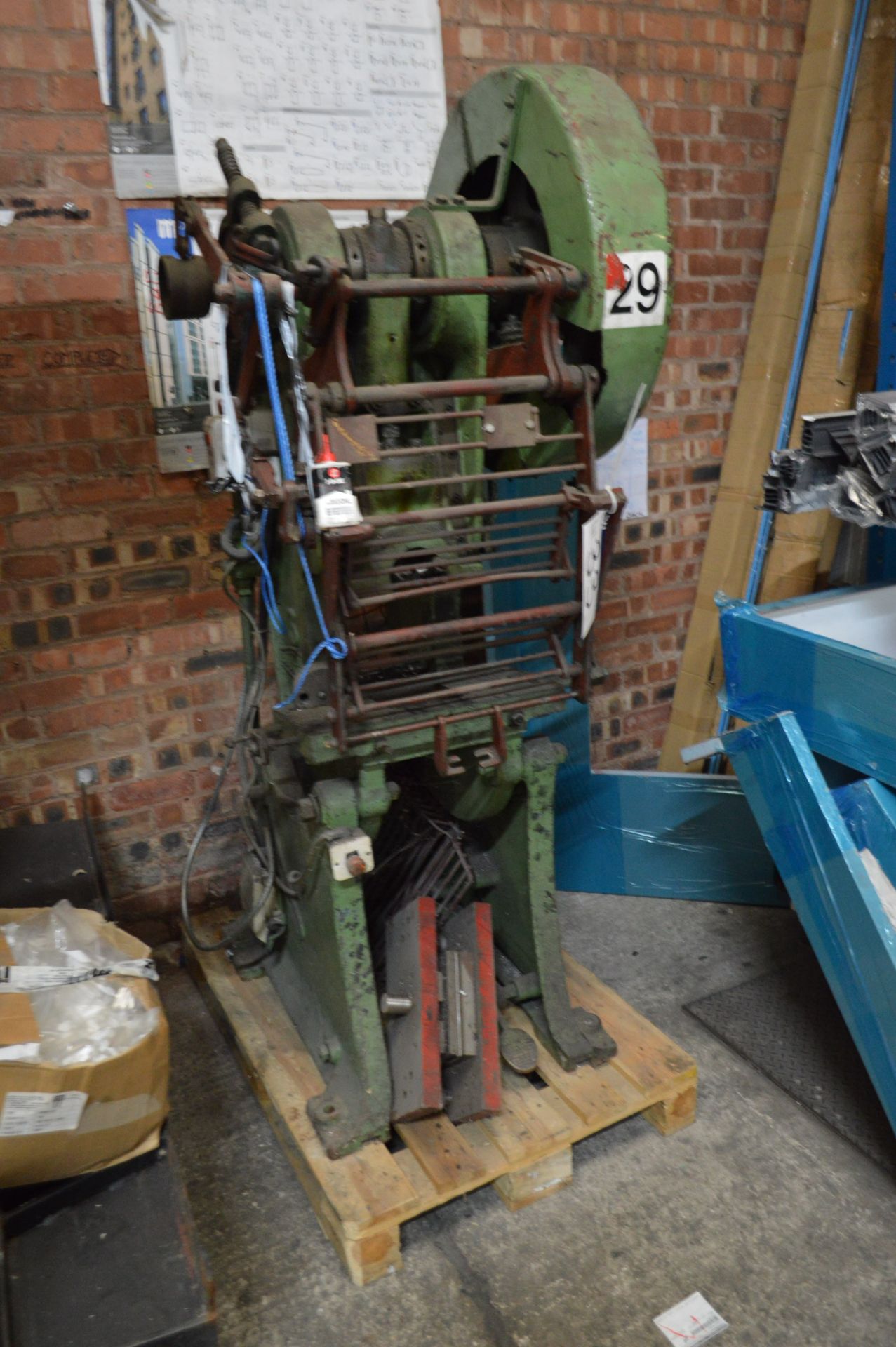 Butterley Inclinable C Frame Press, press no. 17,