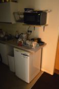 Canteen Equipment, including refrigerator, microwa
