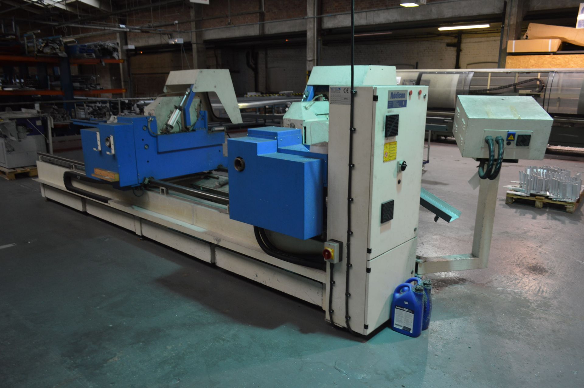 Addison/ Mecal Argus SW 453 CNC DOUBLE HEAD SAW, s - Image 4 of 8