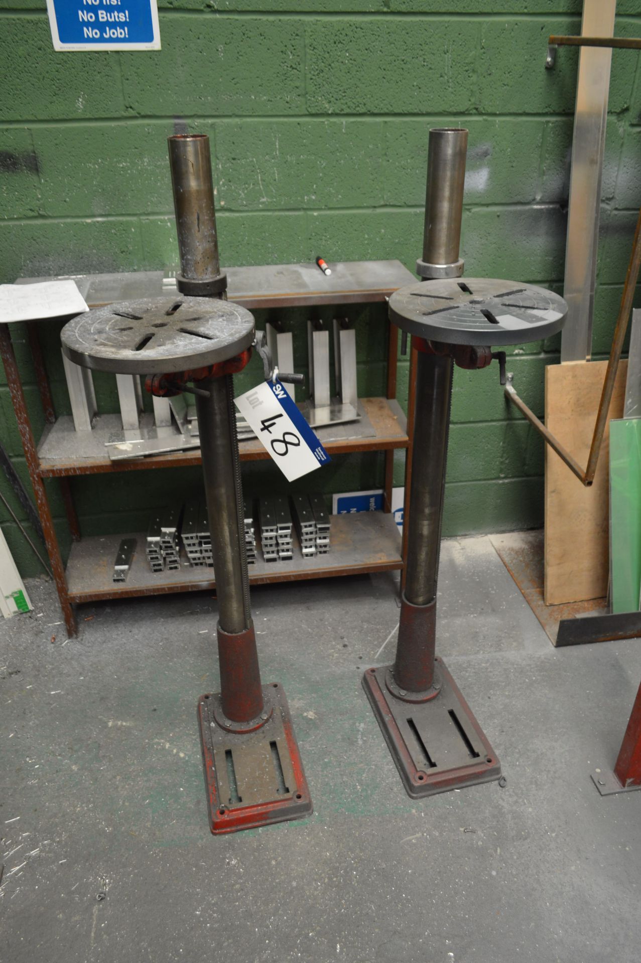 Two Pillar Drill Stands