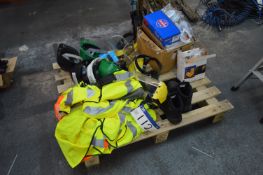 Assorted PPE, as set out on pallet
