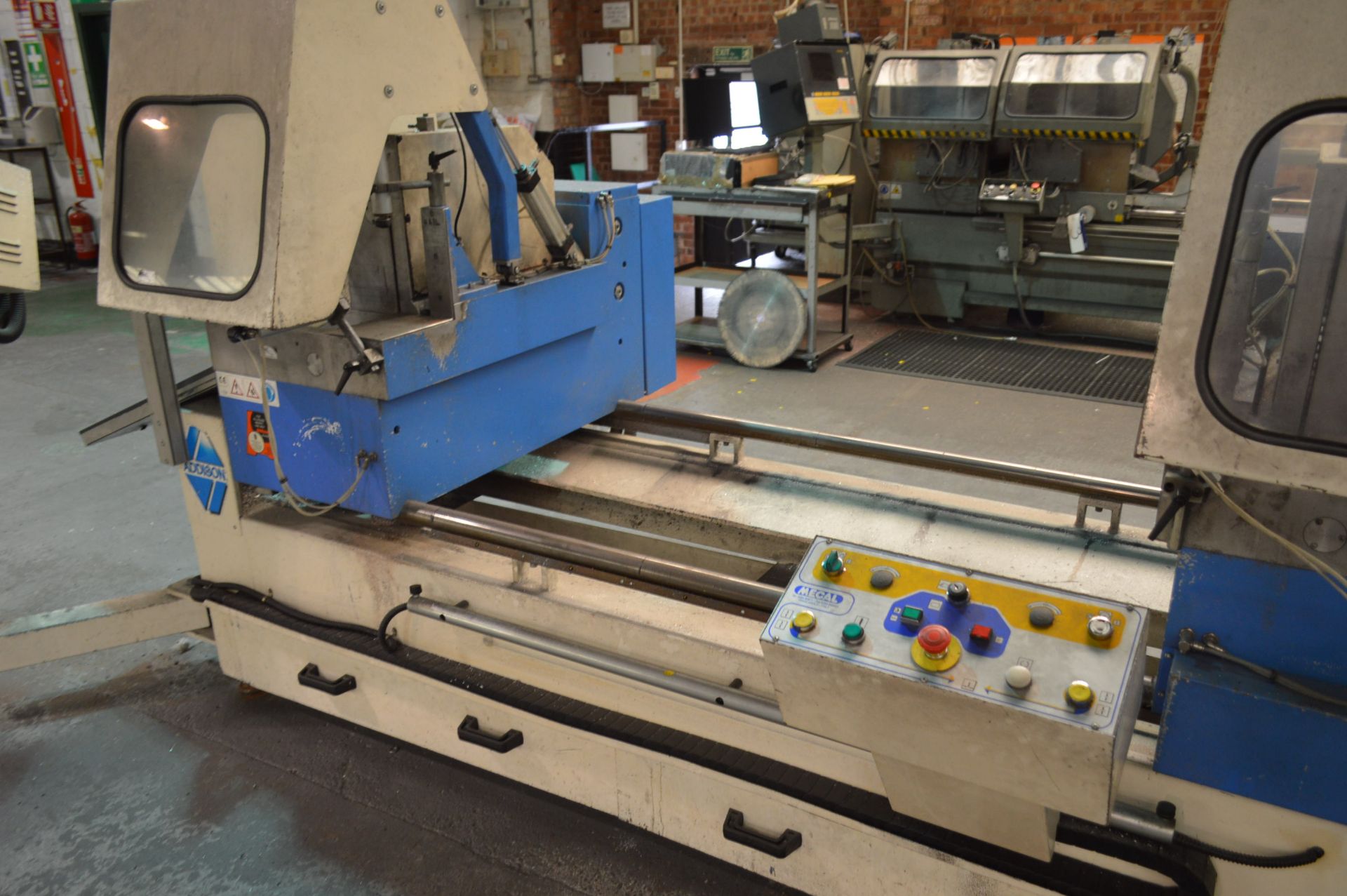 Addison/ Mecal Argus SW 453 CNC DOUBLE HEAD SAW, s - Image 7 of 8
