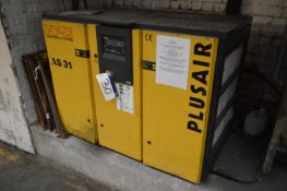 HPC AS31 Package Air Compressor, 21,282 hours (at