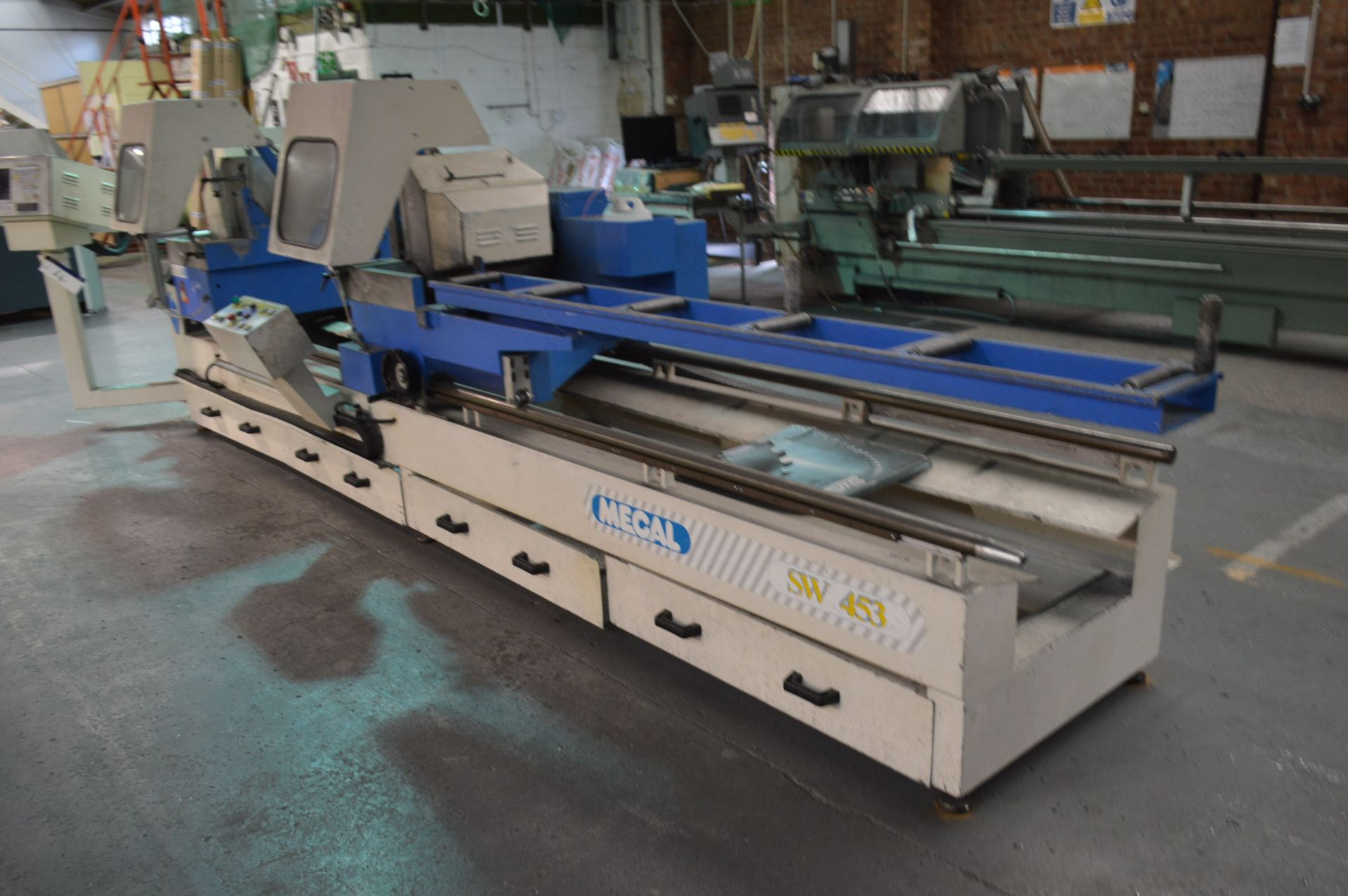 Addison/ Mecal Argus SW 453 CNC DOUBLE HEAD SAW, s - Image 2 of 8