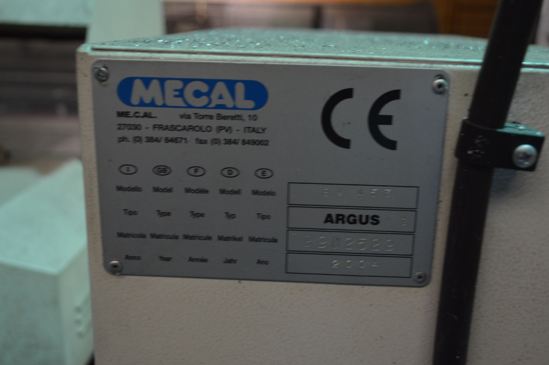 Addison/ Mecal Argus SW 453 CNC DOUBLE HEAD SAW, s - Image 5 of 8