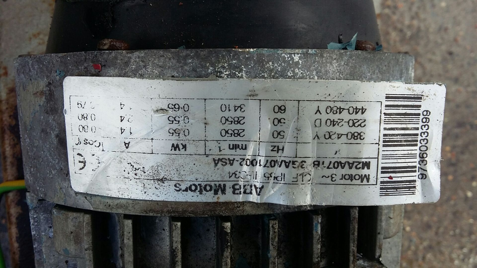 Two High Pressure Mild Steel Fan Units - Image 4 of 4