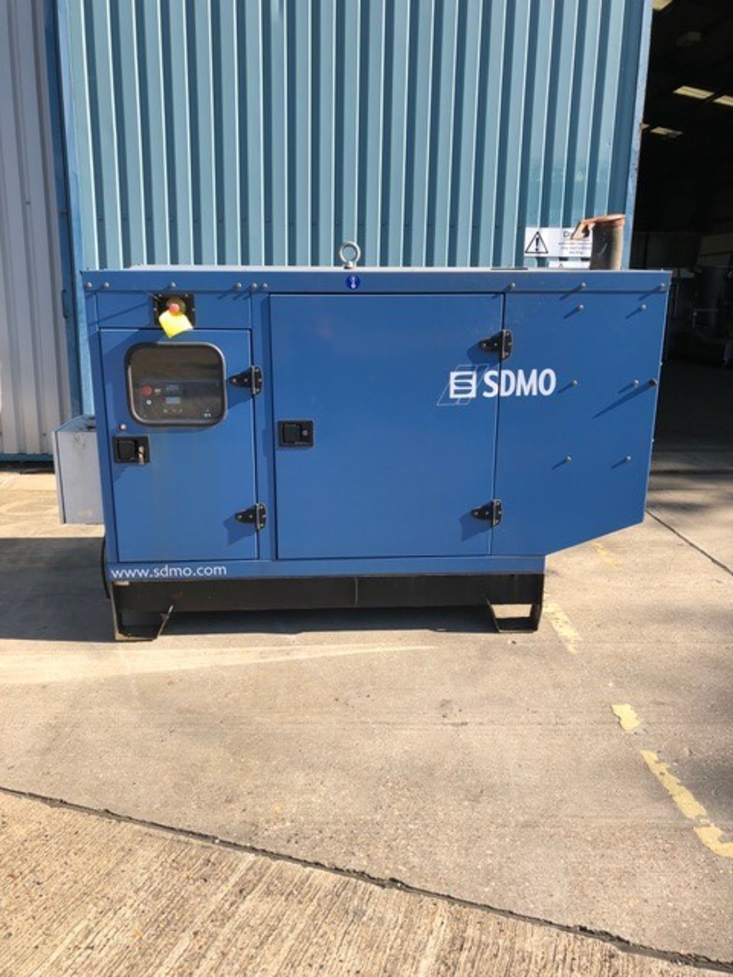 SDMO J66K Generator, with John Deere Diesel Engine