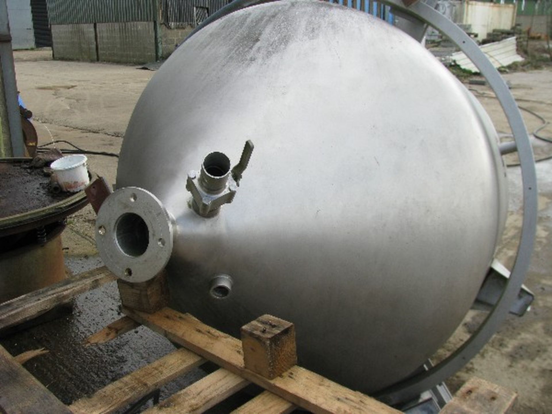 Stainless Steel Heavy Duty 2000 Lts Cone Bottom Ta - Image 4 of 5