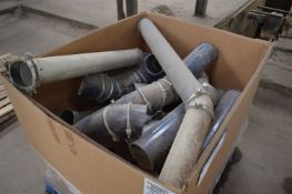 Assorted Ducting, in cardboard box on pallet. Item