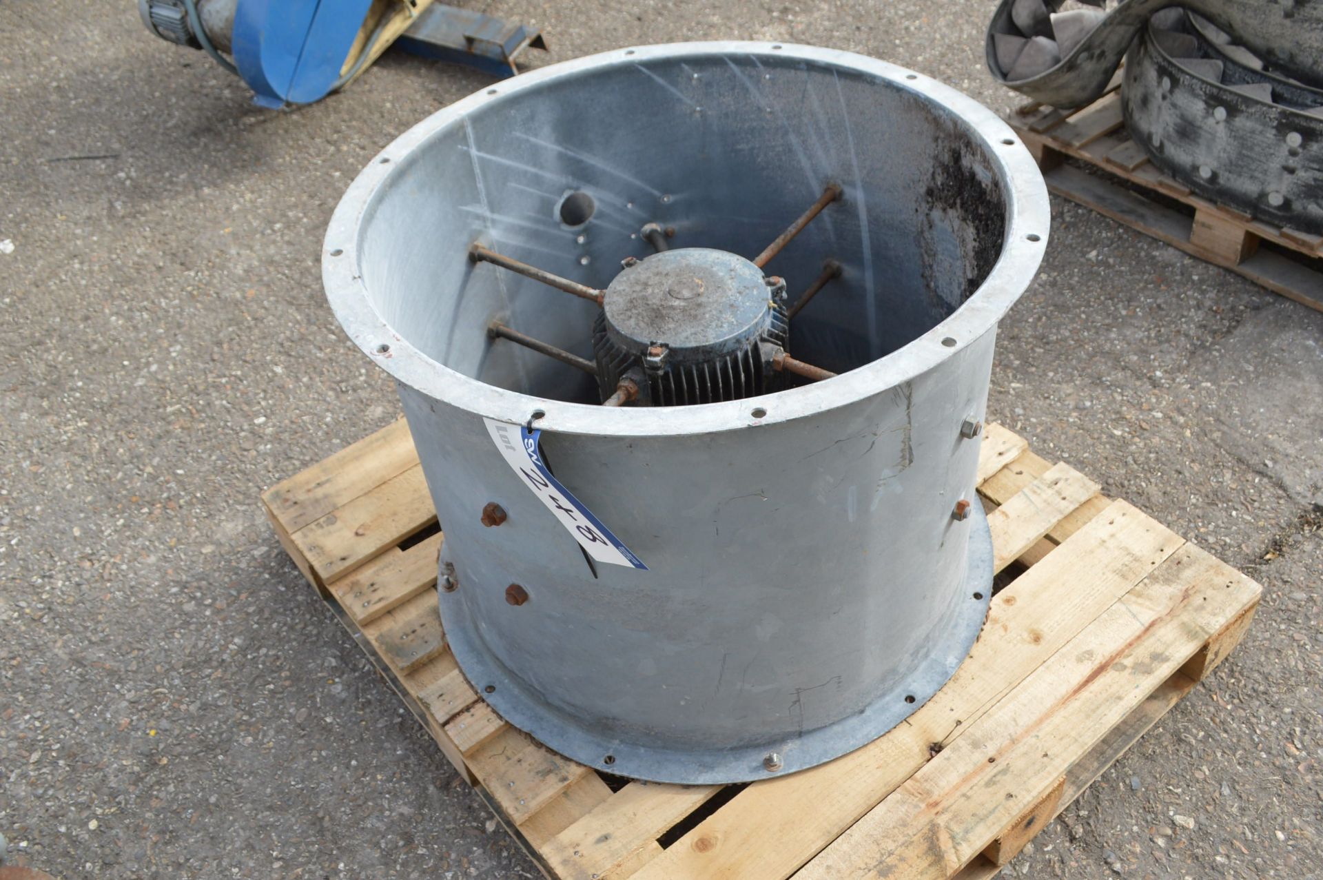 Galvanised Steel Cased 750mm dia. Axial Flow Fan,