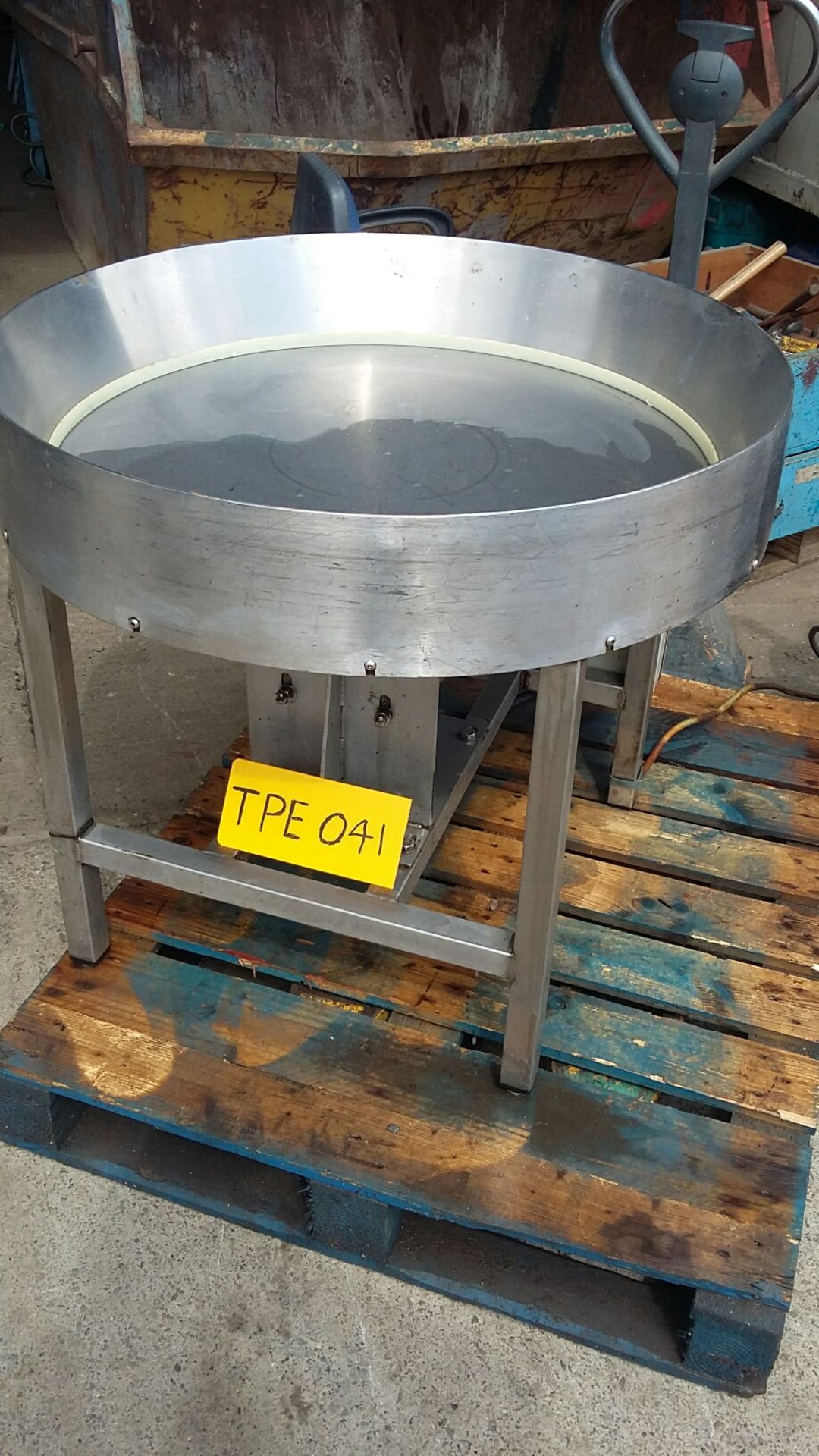 Stainless Steel Rotary Table, 750mm dia. x 800 hig