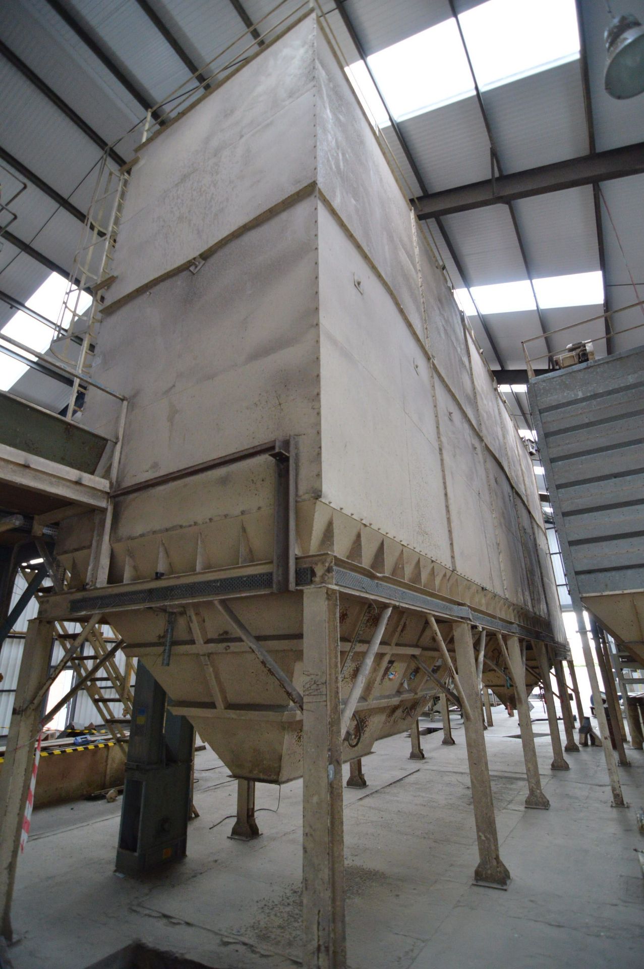 Five Compartment Bolted Sectional Steel Grain Stor - Bild 2 aus 3