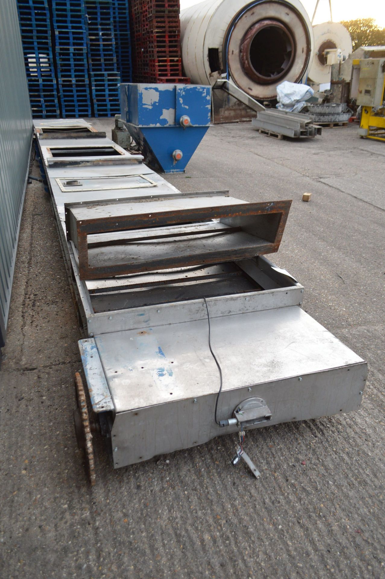 STAINLESS STEEL-CASED TWO-DECK COOLER CONVEYOR, ap - Bild 2 aus 6