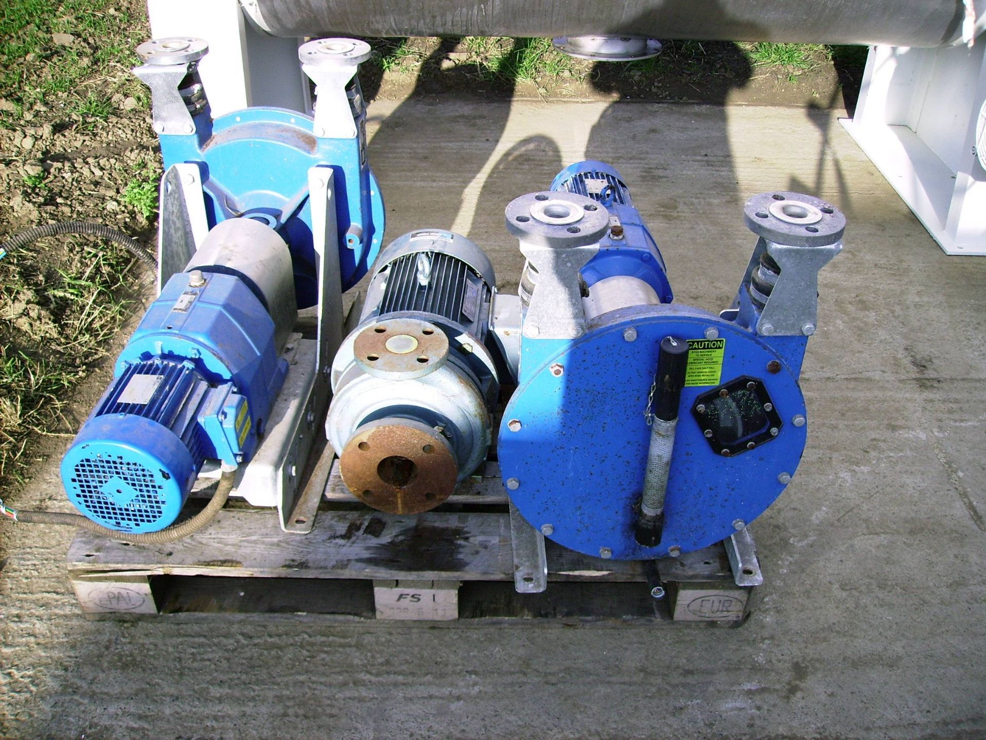 Two Bredel SP32 Perisaltic Hose Pumps, with geared - Image 2 of 2