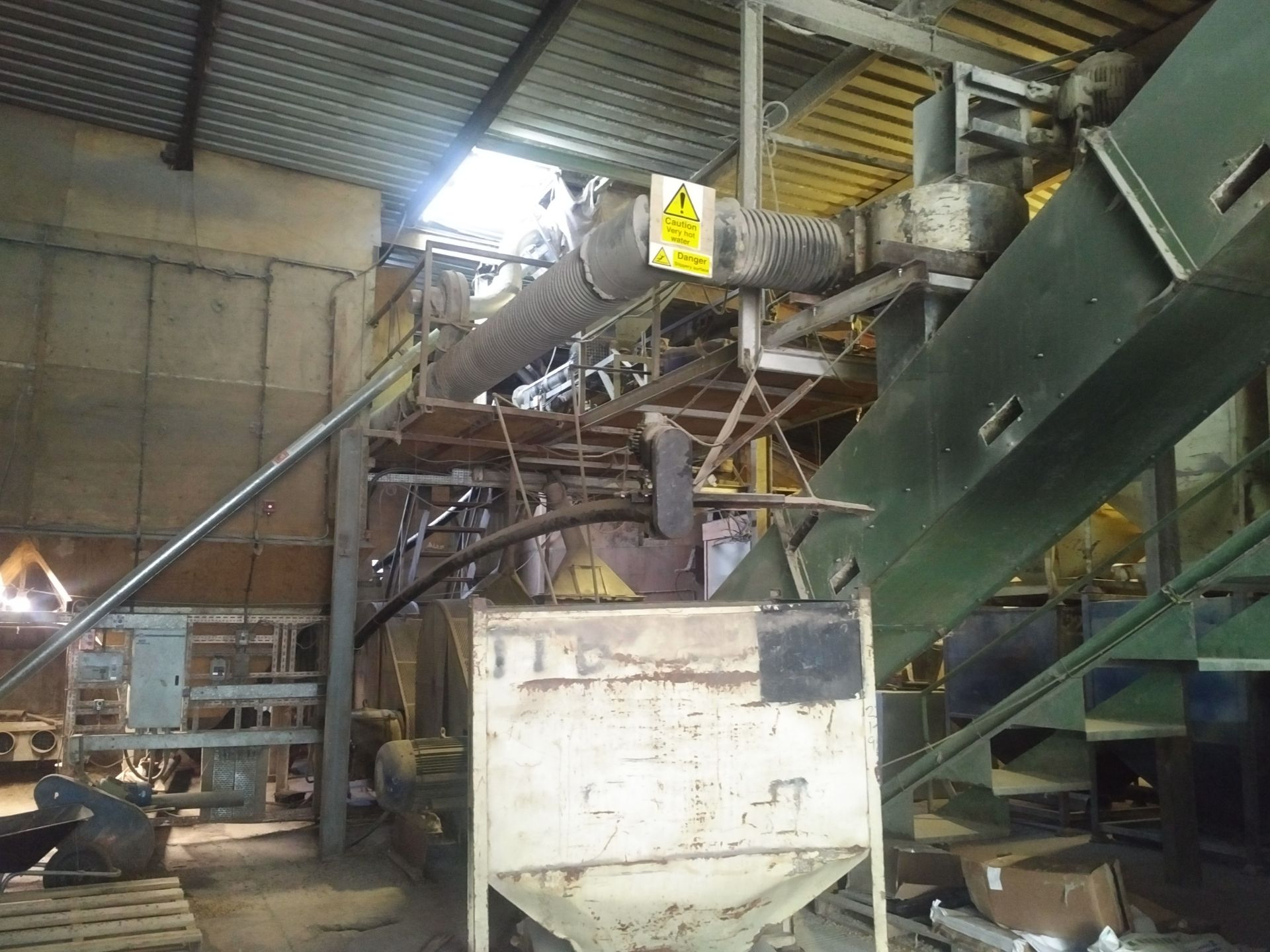 Cooling Chain & Scraper Conveyor, with two extract - Bild 4 aus 5