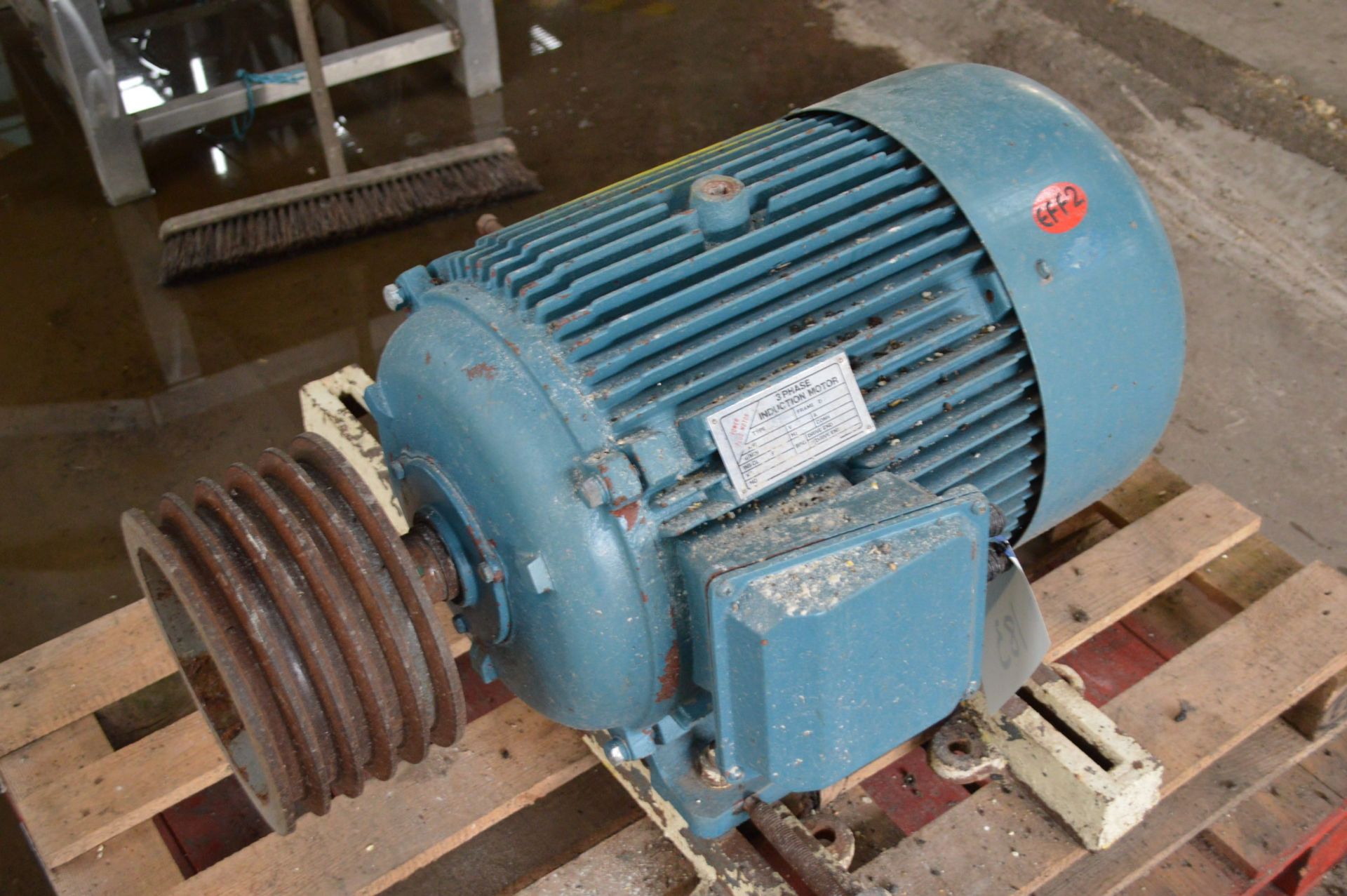 Type 225S-4 Three Phase Induction Electric Motor,