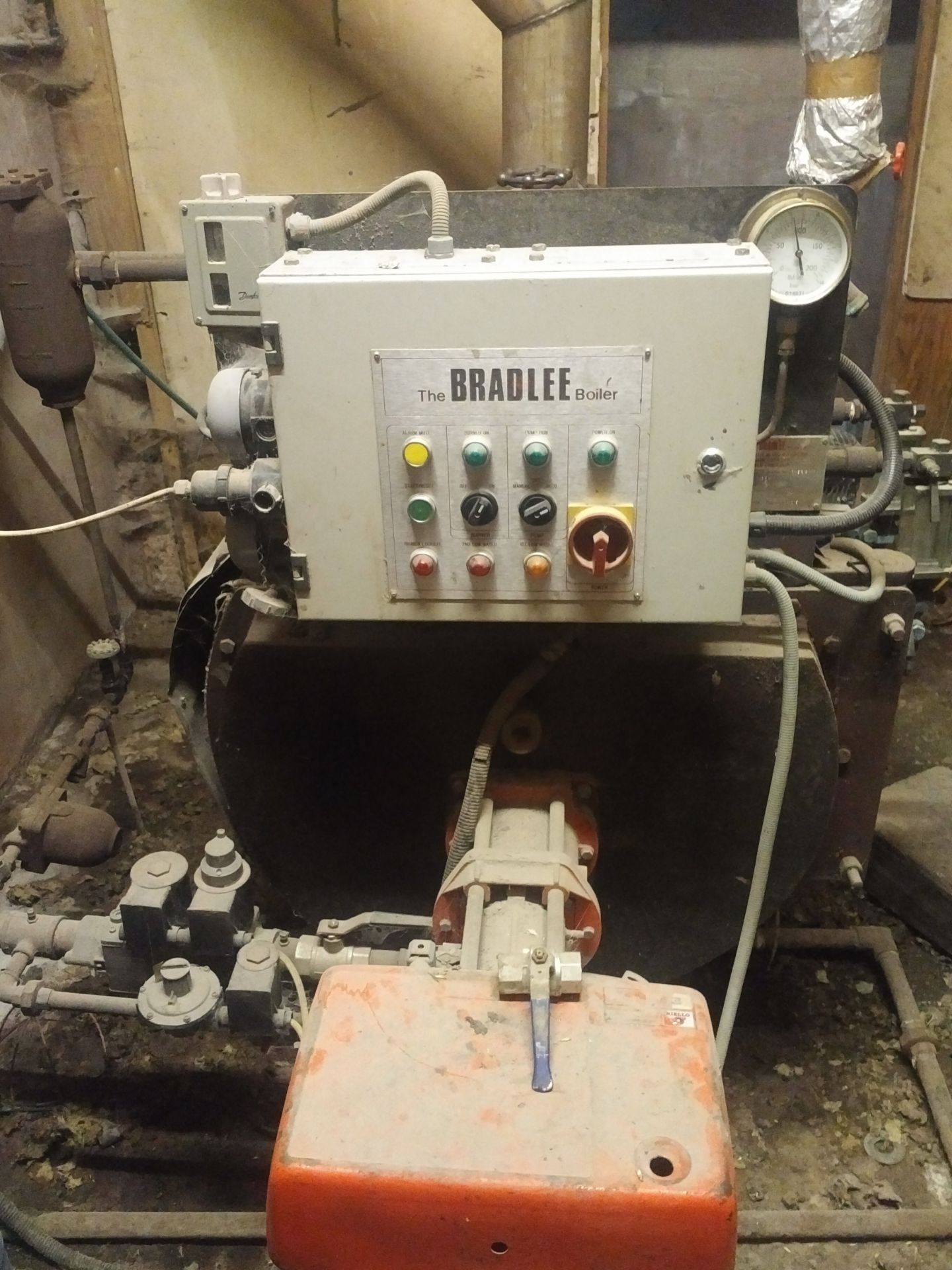 Bradlee Gas-Fired (LPG) 518lbs/hr Steam Boiler, wi - Bild 2 aus 8