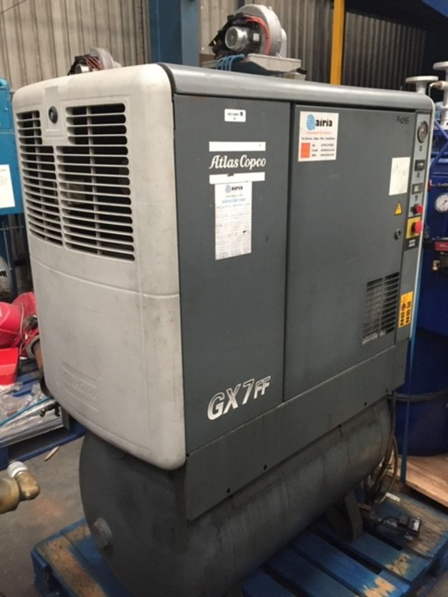 Atlas Copco GX 7 Compressor - Bild 2 aus 3